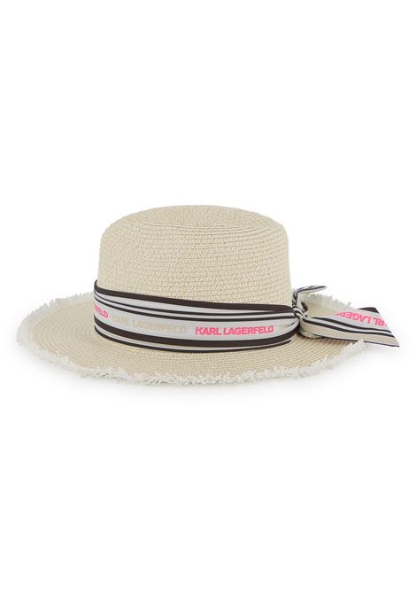 Cappello con logo KARL LAGERFELD KIDS | Z31199Z40